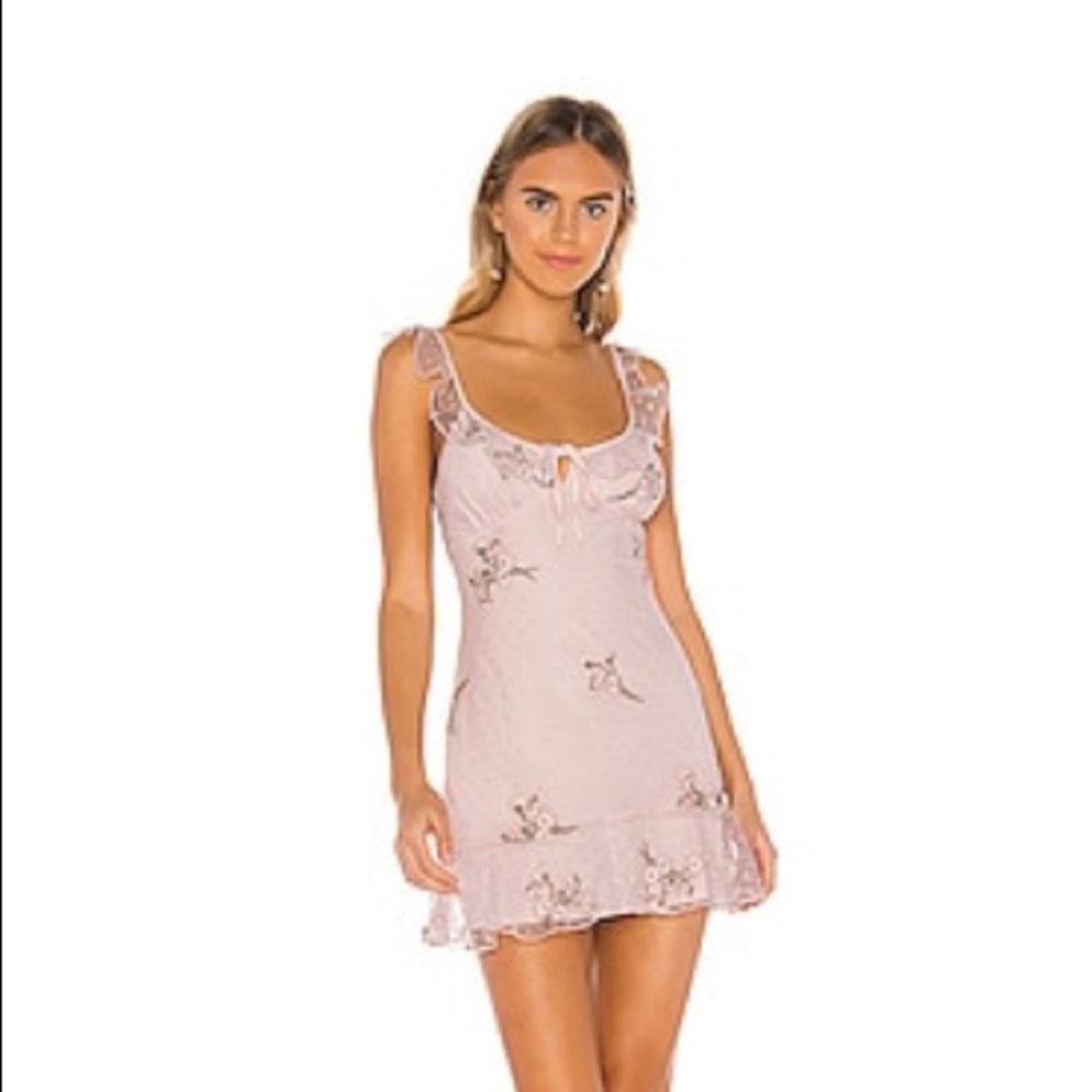 NWT Majorelle Soft pink mini dress